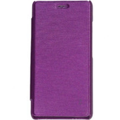 Flip Cover for Gionee Pioneer P4 - Purple