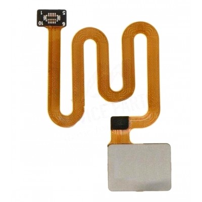 Fingerprint Sensor Flex Cable For Oppo A9 2020 White By - Maxbhi Com