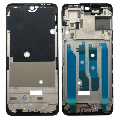 Lcd Frame Middle Chassis For Infinix Note 12 Turbo White By - Maxbhi Com