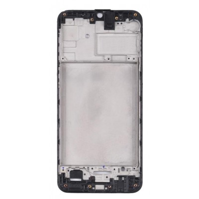 Lcd Frame Middle Chassis For Samsung Galaxy M21 2021 White By - Maxbhi Com