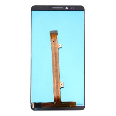 Lcd With Touch Screen For Huawei Ascend Mate7 Silver By - Maxbhi Com