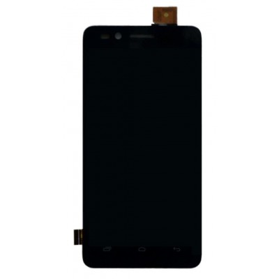 Lcd With Touch Screen For Micromax Bharat 2 Q402 Black By - Maxbhi Com