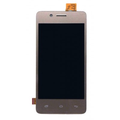 Lcd With Touch Screen For Micromax Bharat 2 Q402 Gold By - Maxbhi Com