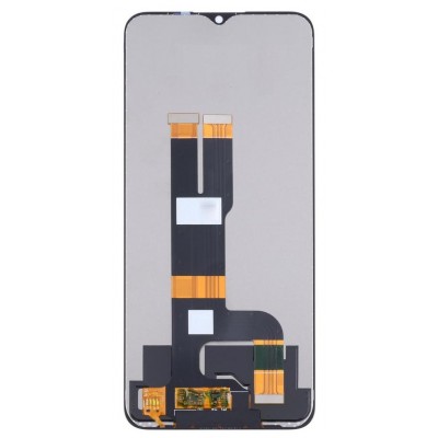 Lcd With Touch Screen For Realme C30 Black By - Maxbhi Com