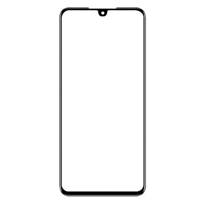 Replacement Front Glass For Infinix Note 12 Turbo Black By - Maxbhi Com