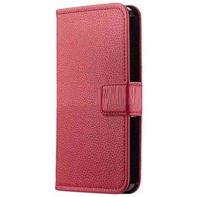 Flip Cover for Gionee Pioneer P6 - Red