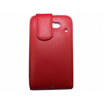 Flip Cover for HTC ChaCha - Red