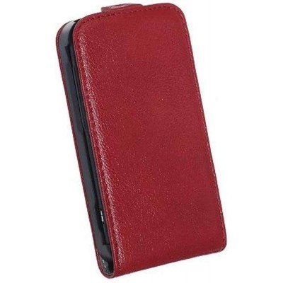 Flip Cover for HTC Incredible S - Red