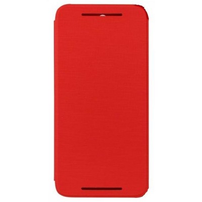 Flip Cover for HTC ONE (E8) With Dual sim - Red