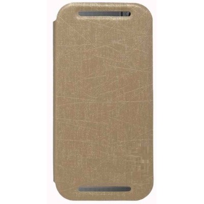 Flip Cover for HTC One (M8 Eye) - Glacial Silver