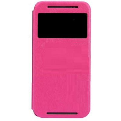 Flip Cover for HTC One (M8) - Pink