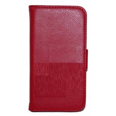 Flip Cover for HTC One SV - Red