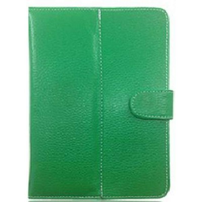 Flip Cover for HCL ME Y4 Tablet Connect 3G 2.0 - Green