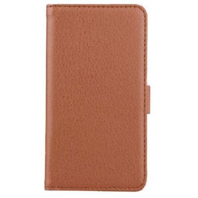 Flip Cover for HTC 8X - Brown