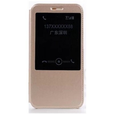 Flip Cover for Huawei Ascend G7 - Gold