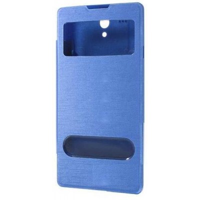 Flip Cover for Huawei Ascend G700 - Blue