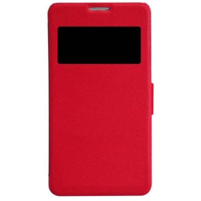 Flip Cover for Huawei Ascend G750 - Red