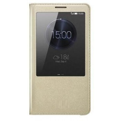Flip Cover for Huawei Ascend Mate7 - Amber Gold