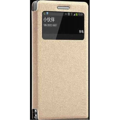 Flip Cover for Huawei Ascend P7 mini - Gold