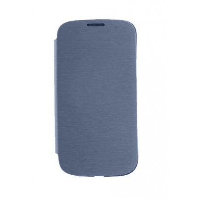Flip Cover For Huawei G7300 Steel Blue - Maxbhi.com