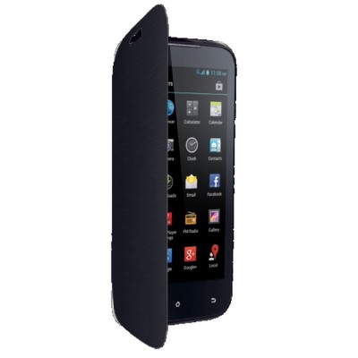 Flip Cover for IBall Andi 4.5Q - Orange