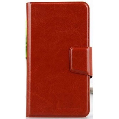 Flip Cover for IBall Andi 4a Radium - Brown