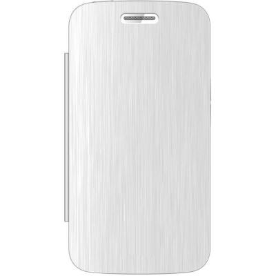 Flip Cover for IBall Andi Uddaan Mini - White