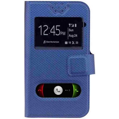 Flip Cover for IBall Andi4-B2 IPS - Blue