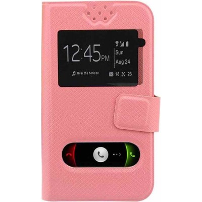 Flip Cover for IBall Andi4-B2 IPS - Light Pink