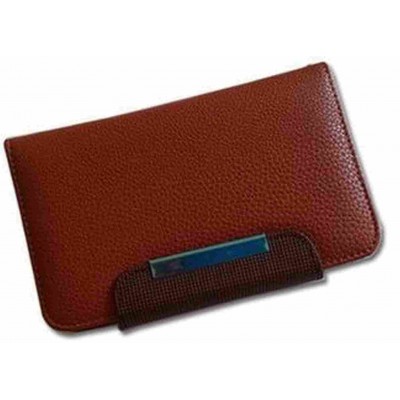 Flip Cover for IBall Bliss 3.5U - Brown