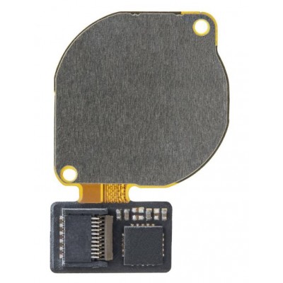 Fingerprint Sensor Flex Cable For Huawei P30 Lite White By - Maxbhi Com