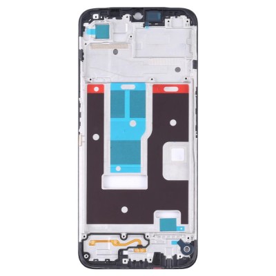 Lcd Frame Middle Chassis For Realme C31 Black By - Maxbhi Com