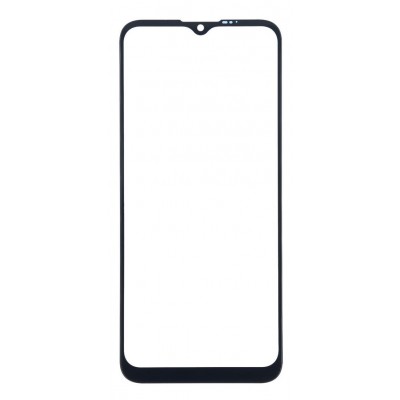 Replacement Front Glass For Motorola One Fusion Black By - Maxbhi Com
