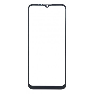 Replacement Front Glass For Motorola One Fusion Black By - Maxbhi Com