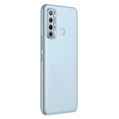 Back Panel Cover For Tecno Camon 17 Global Cg6 Silver - Maxbhi Com