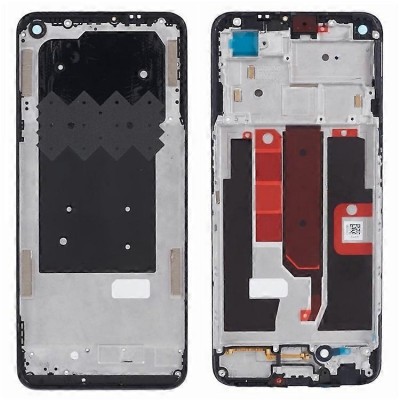 Lcd Frame Middle Chassis For Oppo A93s 5g Black By - Maxbhi Com