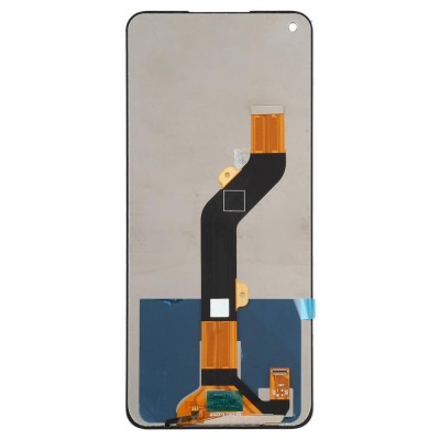 Lcd With Touch Screen For Tecno Camon 17 Global Cg6 Black By - Maxbhi Com