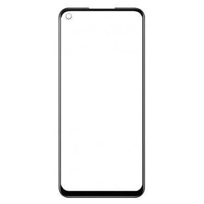 Replacement Front Glass For Oppo A93s 5g White By - Maxbhi Com