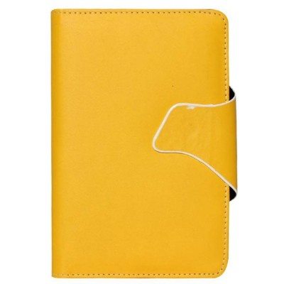 Flip Cover for I-Mobile i-Note Lite Tablet - Yellow
