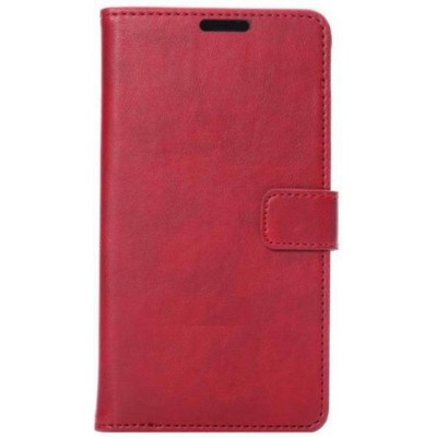 Flip Cover for IBerry Auxus Note 5.5 - Red