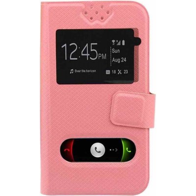 Flip Cover for Infinix Diamond X402 - Light Pink
