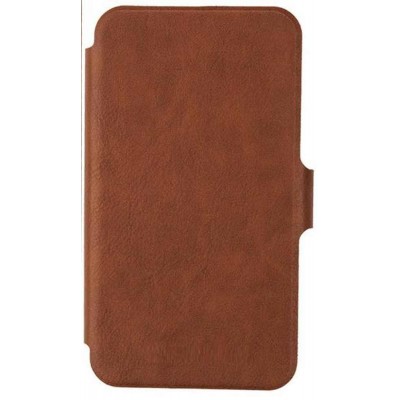 Flip Cover for Infinix Race Max Q X530 - Brown