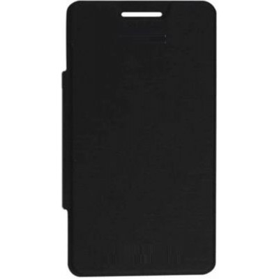 Flip Cover for Intex Aqua 3G Mini - Black