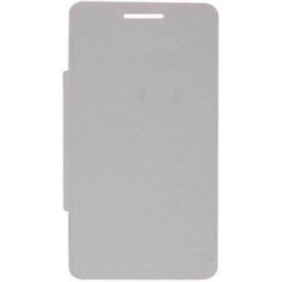 Flip Cover for Intex Aqua 3G Mini - White