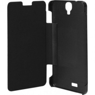 Flip Cover for Intex Aqua Amaze - Black
