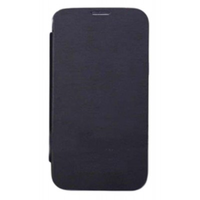 Flip Cover for Intex Aqua Glory - Black