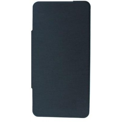 Flip Cover for Intex Aqua HD - Black