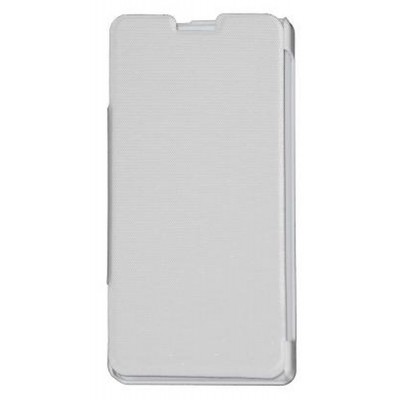 Flip Cover for Intex Aqua HD - White