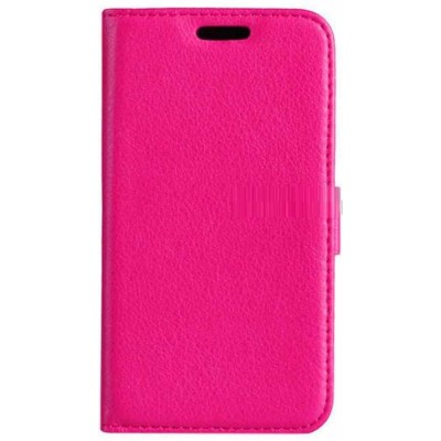 Flip Cover for Intex Aqua i15 - Pink