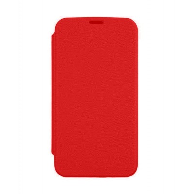 Flip Cover For Intex Aqua 5x Red - Maxbhi Com